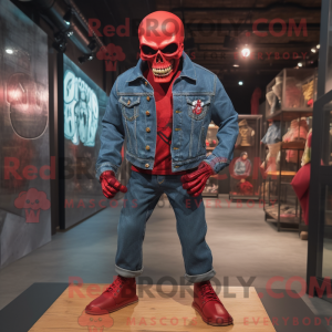 Mascot character of a Red...