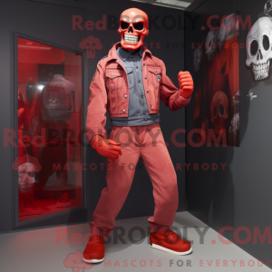 Mascot character of a Red...