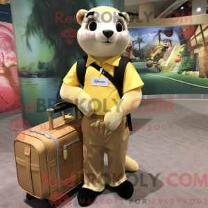 Mascot character of a Gold...
