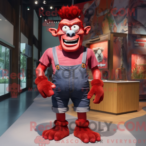 Mascottekarakter van een...