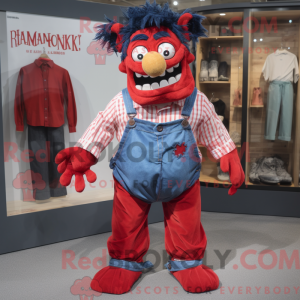 Mascottekarakter van een...