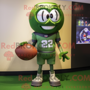 Mascot character of a Olive...