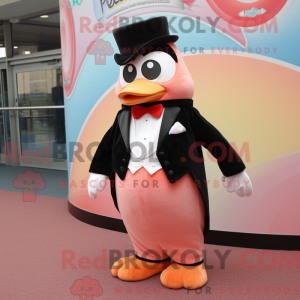 Mascot character of a Peach...