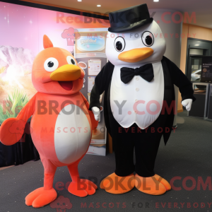 Personnage mascotte d un...