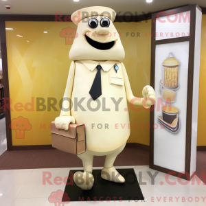 Mascottekarakter van een...