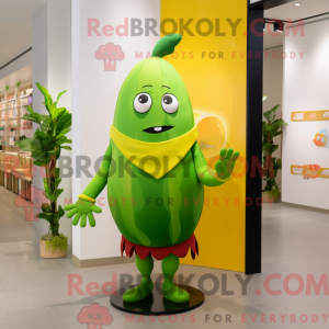 Mascot character of a Olive...