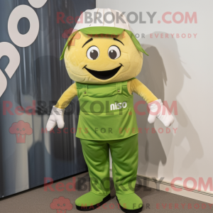 Mascot character of a Pesto...