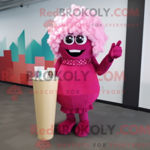 Mascottekarakter van een...