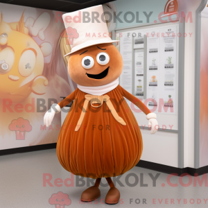 Mascot character of a Rust...