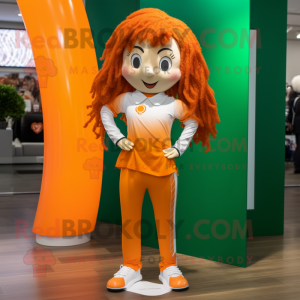 Orange irländska flagga...