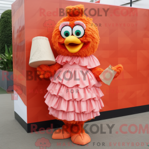 Mascot karakter van een...