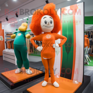 Orange irländska flagga...