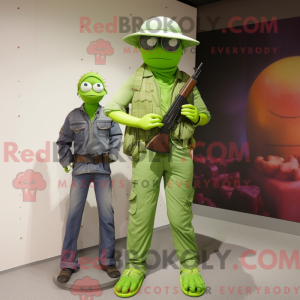 Mascot karakter van een...