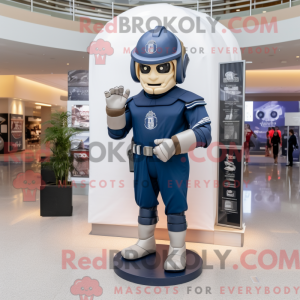Mascottefiguur van een...
