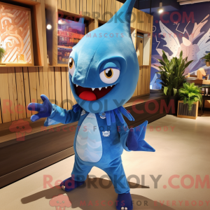 Mascot karakter van een...