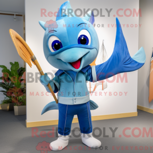 Mascot karakter van een...