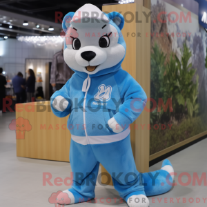 Mascot character of a Sky...