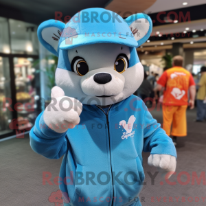 Mascot karakter van een...