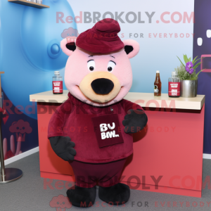 Mascot character of a...