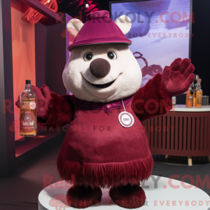 Personnage mascotte d une...