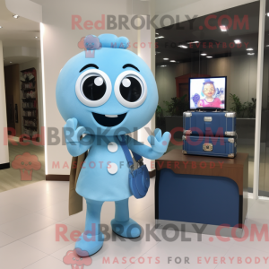 Mascottekarakter van een...