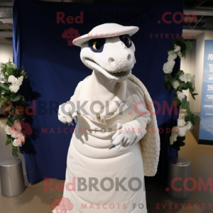 Maskotkarakter av en Navy...