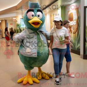 Maskot karakter af en...