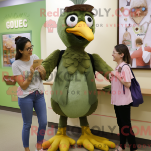 Maskot karakter af en...