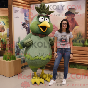 Mascot karakter van een...