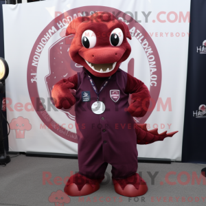 Mascot character of a...