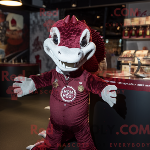 Mascot character of a...