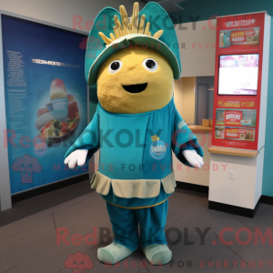 Personnage mascotte d un...