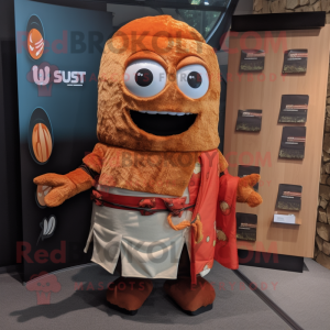 Rust Sushi mascotte kostuum...