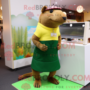 Mascot karakter van een...