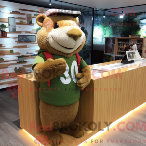 Personnage mascotte d un...
