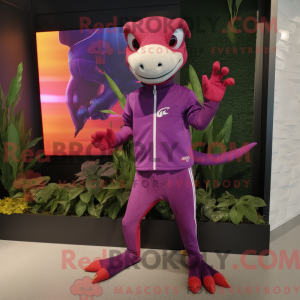Mascot character of a...
