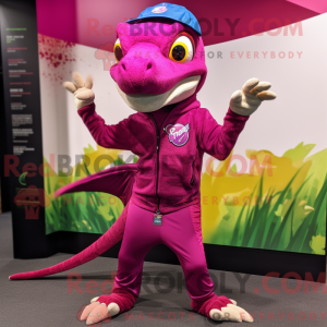 Mascot character of a...