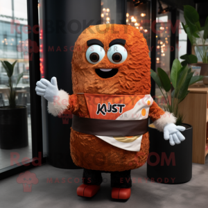 Rust Sushi maskot kostym...