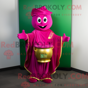 Postava maskota Magenta Pot...