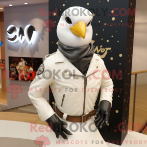 Mascottefiguur van een...