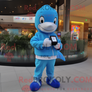 Mascot character of a Sky...