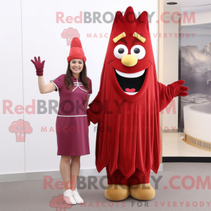 Mascot karakter van een...