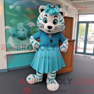 Mascottefiguur van een...