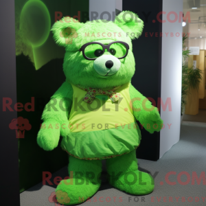 Mascottekarakter van een...