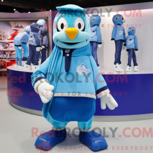 Personaje mascota de un par...