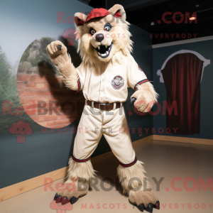 Mascottefiguur van een...