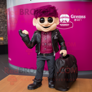 Postava maskota Magenta...