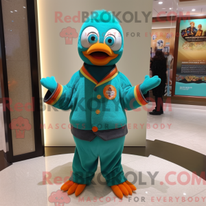 Mascot karakter van een...
