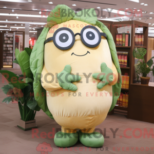 Mascot character of a Peach...