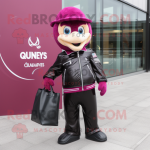 Magenta Guinness maskot...